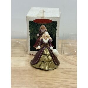 Hallmark Ornament Holiday Barbie 4th In Series 1996 by Patricia Andrews #16